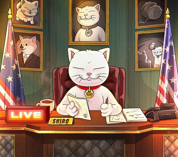 猫猫主题迷因币SHIRO是什么?