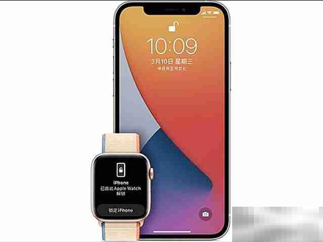 怎么戴口罩解锁iphone