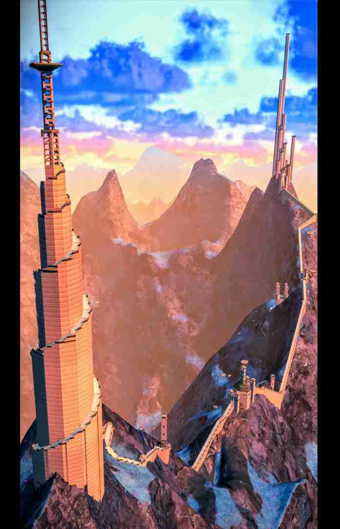 再现奇观 《无人深空》玩家花费8000个模块建出“长城”