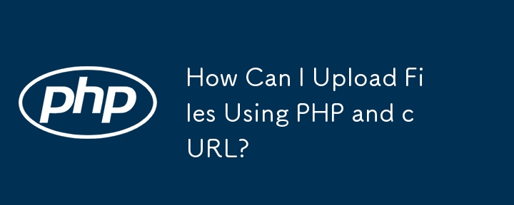 Comment puis-je télécharger des fichiers en utilisant PHP et cURL ?