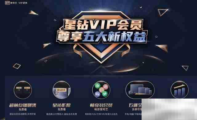 爱奇艺有必要开星钻吗