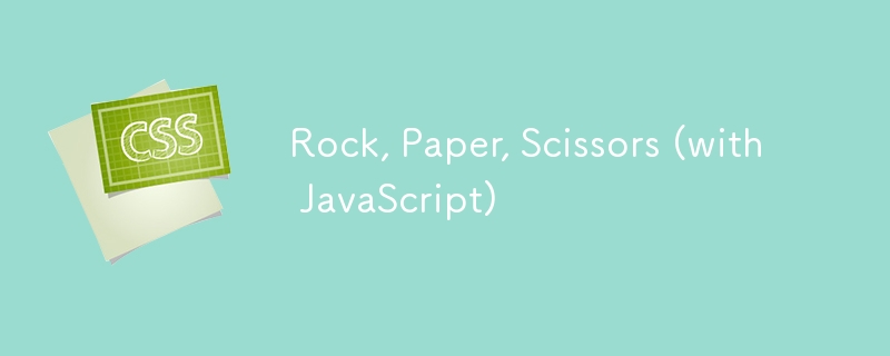 Stein, Papier, Schere (mit JavaScript)