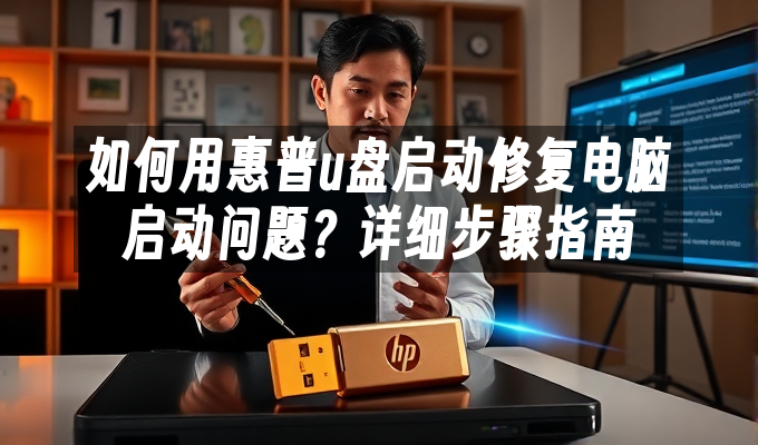 如何用惠普u盘启动修复电脑启动问题？详细步骤指南