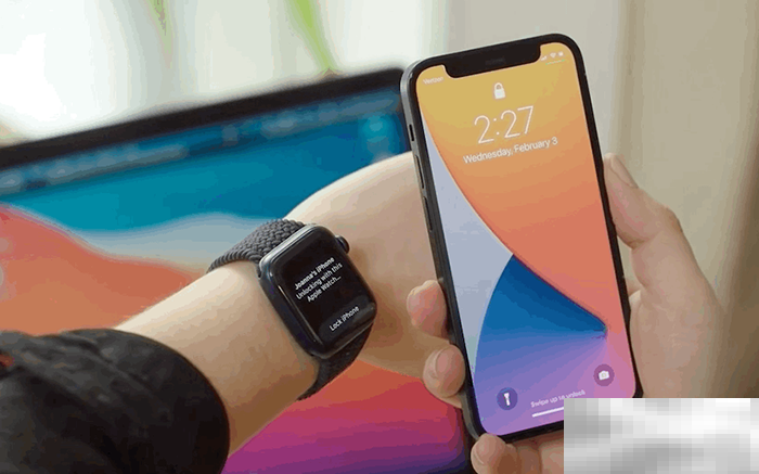 苹果手表怎么解锁苹果手机