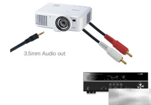 投影有声音功放没有的原因