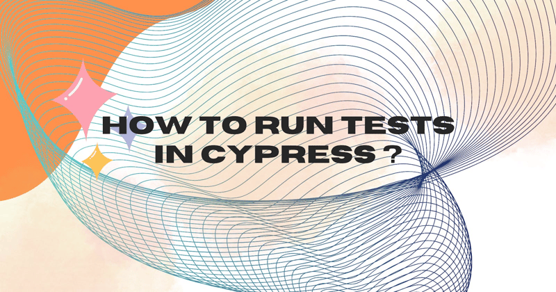 Cypress run は人気のあるテスト フレームワークです