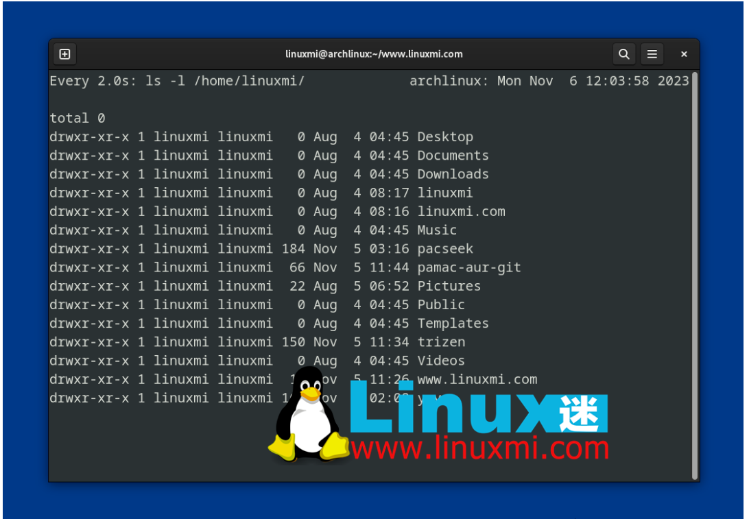 如何使用 Linux 上的 watch 命令定期運行程序