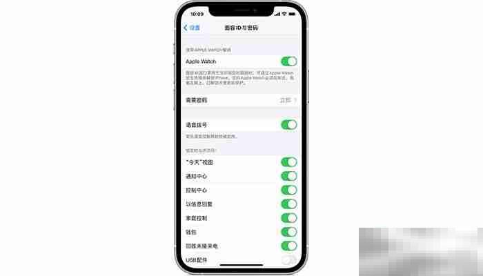 iPhone口罩解锁怎么设置