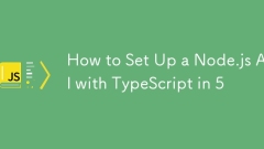 如何在 5 时间内使用 TypeScript 设置 Node.js API