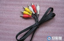 莲花头音频线怎么连接