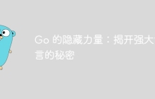 Go 的隐藏力量：揭开强大语言的秘密