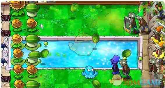《植物大战僵尸杂交版》泳池第1关通关攻略