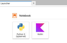 使用 Jupyter 和 Kotlin 创建笔记本