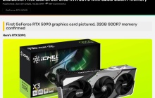 映众 RTX 5090 显卡“抢跑”：包装盒显示搭载 32GB GDDR7 显存