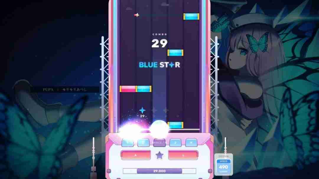 《六星门:星迹》登陆Steam 美少女音乐节奏