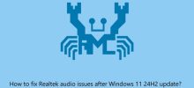 How to fix Realtek audio issues after Windows 11 24H2 update?