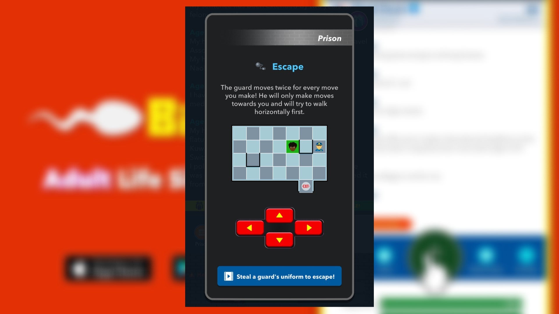 Bagaimana untuk melarikan diri dari penjara di Bitlife