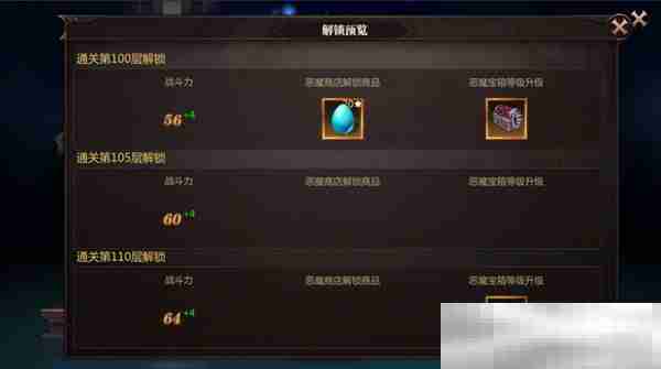 《风暴魔域》恶魔塔副本攻略