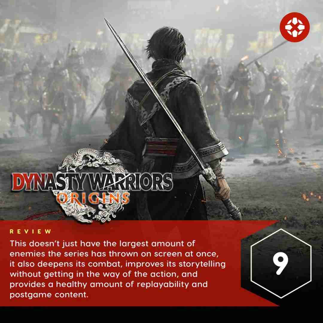 《真三国无双:起源》媒体评分解禁 IGN 9分