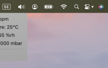 构建 BLE 实时 macOS 菜单栏应用程序