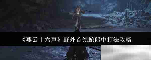 《燕云十六声》野外首领蛇郎中打法攻略