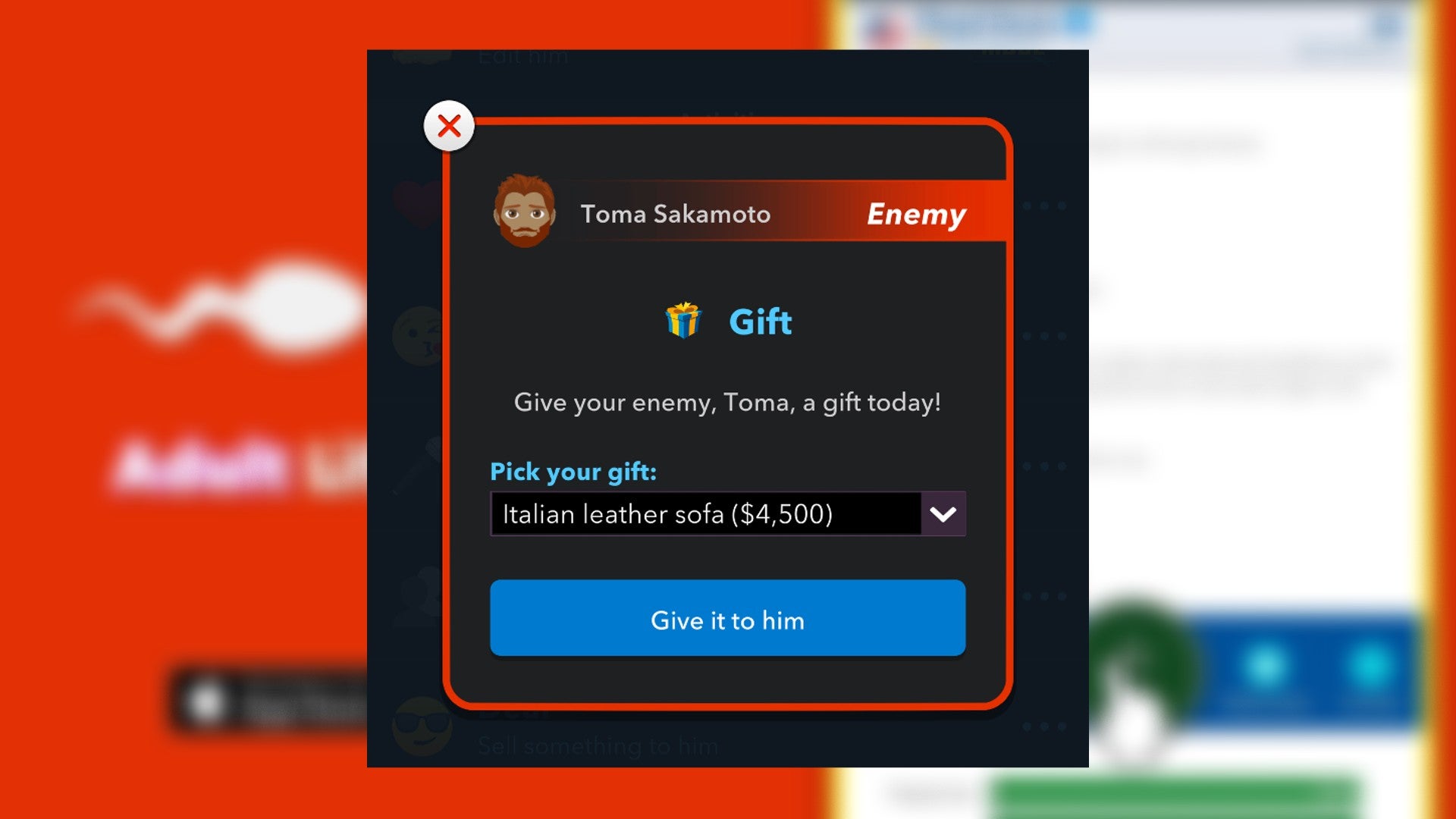 How to turn enemies into friends in Bitlife