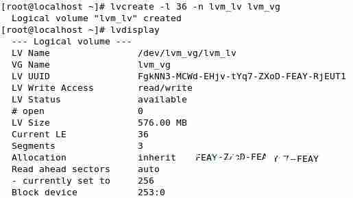 如何在linux下使用PE創建LVM快照