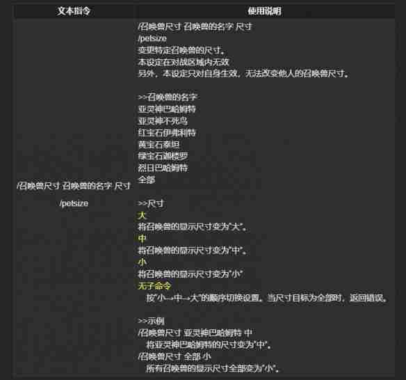 《ff14》召唤兽尺寸修改方法介绍