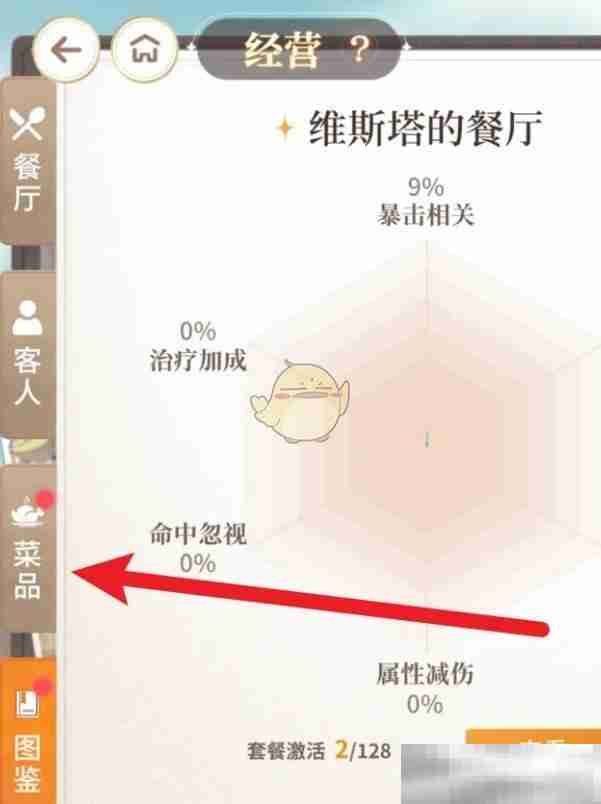 《维斯塔的餐桌》菜品升星方法