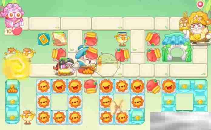 《保卫萝卜4》梁波波与祝秋秋第60关通关攻略