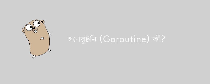 Apa itu Goroutine?