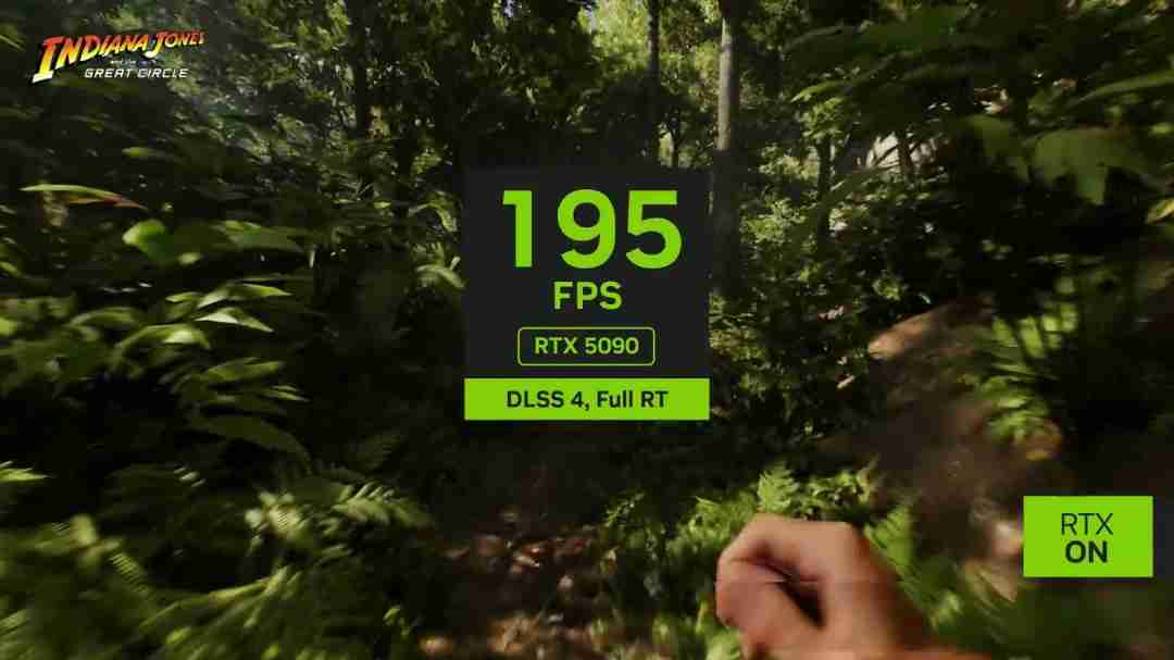 DLSS 4加持 RTX 5090可200帧跑《夺宝奇兵》:4K+光追