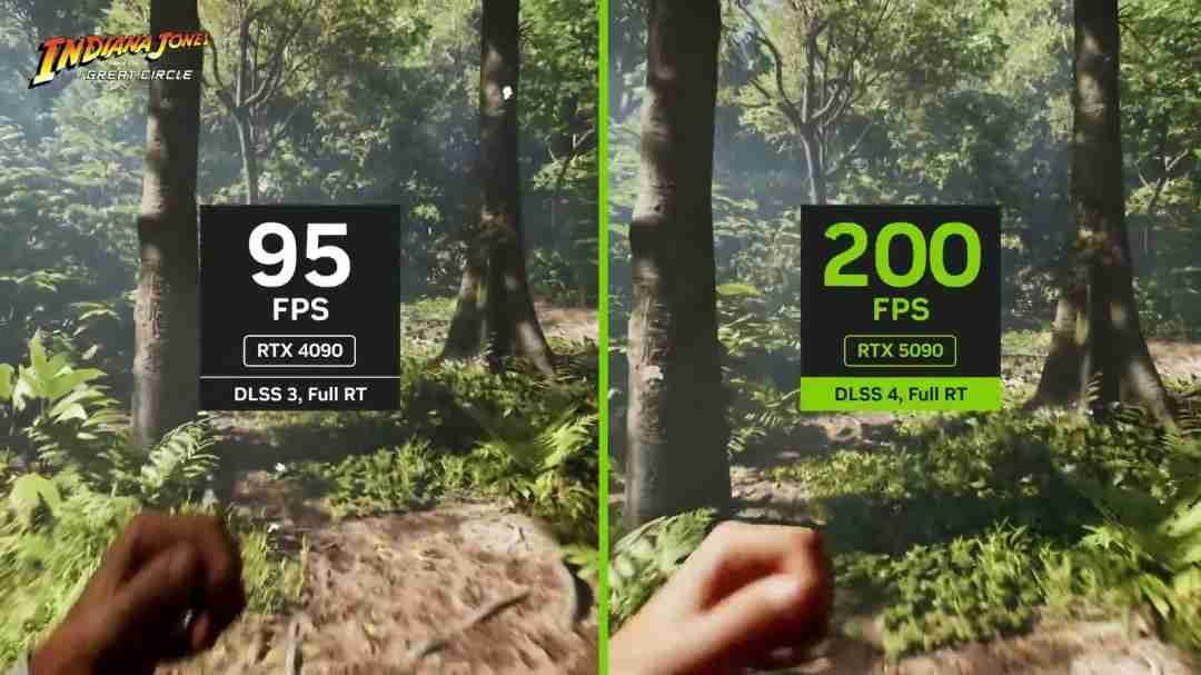 DLSS 4加持 RTX 5090可200帧跑《夺宝奇兵》:4K+光追