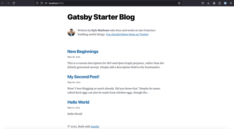 How To Build and Host a Gatsby Blog