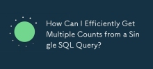 Bagaimanakah Saya Boleh Mendapatkan Berbilang Kiraan dengan Cekap daripada Satu Pertanyaan SQL?