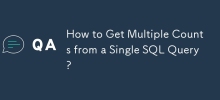 Bagaimana untuk Mendapatkan Berbilang Kiraan daripada Satu Pertanyaan SQL?