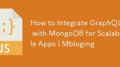 如何將 GraphQL 與 MongoDB 整合以實現可擴展應用程式 |行動部落格