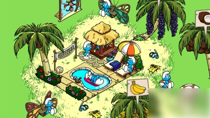 蓝精灵村庄怎么解锁小岛 蓝精灵村庄解锁小岛攻略