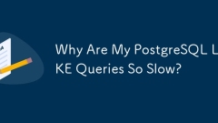 Pourquoi mes requêtes PostgreSQL LIKE sont-elles si lentes ?