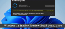 Windows 11 Insider Preview Build 26120.2705：如何安裝？