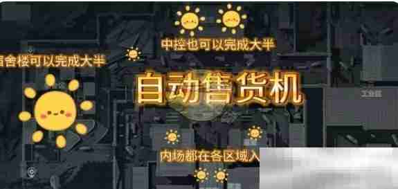 《三角洲行动》s3航天基地自动售货机位置