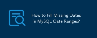 Wie füllt man fehlende Daten in MySQL-Datumsbereichen aus?