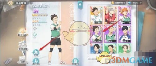 《排球少年：新的征程》球员羁绊查看方法