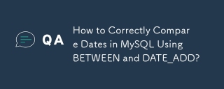 How to Correctly Compare Dates in MySQL Using BETWEEN and DATE_ADD?