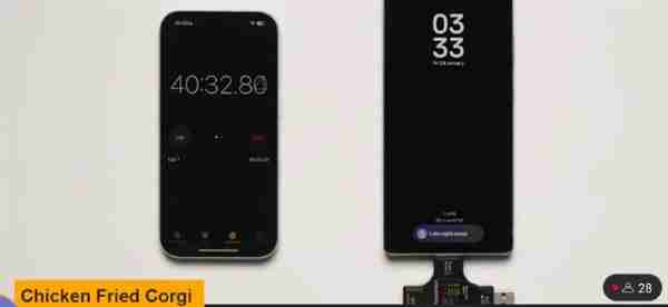 外媒直播三星S25 Ultra 45W充电测试:34分钟干到80%电量