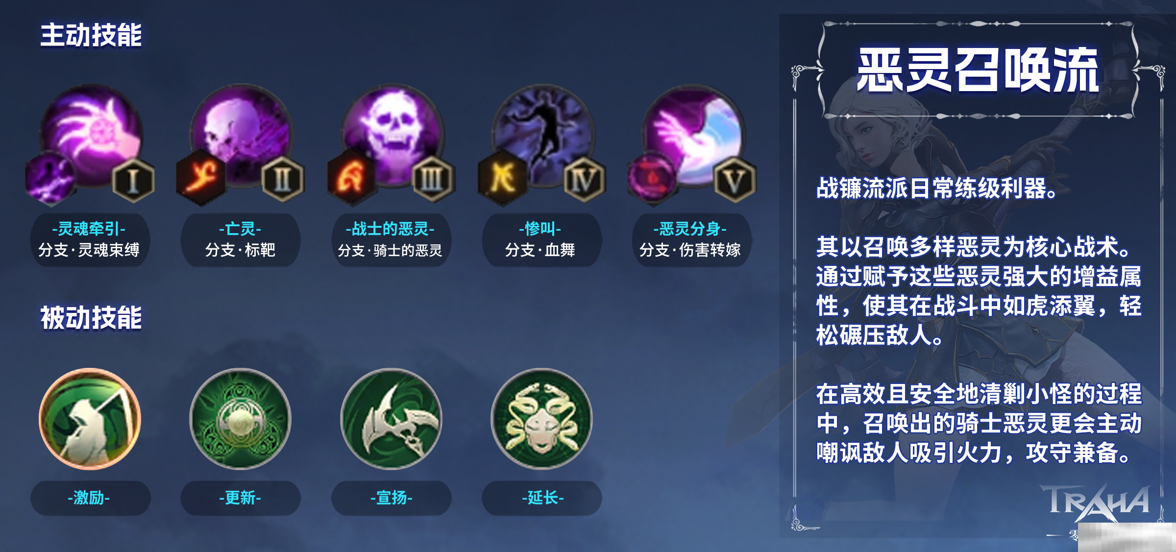 《零度曙光》战镰流派介绍