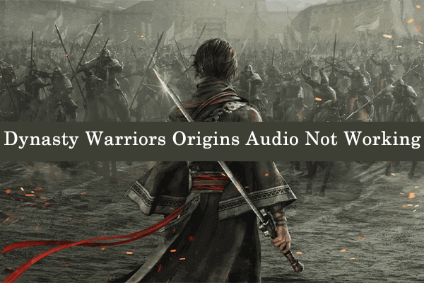 Mudah membetulkan isu: Dinasti Warriors Origins Audio tidak berfungsi