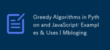 Python和JavaScript中的貪婪算法：示例和用途| mbloging