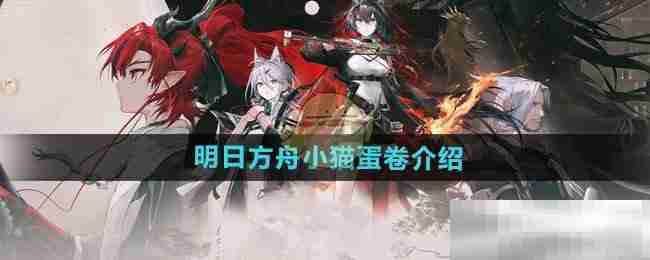 《明日方舟》小猫蛋卷介绍