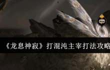 《龙息神寂》打混沌主宰打法攻略